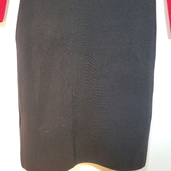 RED and Black Tribal long-sleeved dress. Size Small - Picture 11 of 13